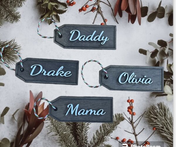 Stocking Name Tags