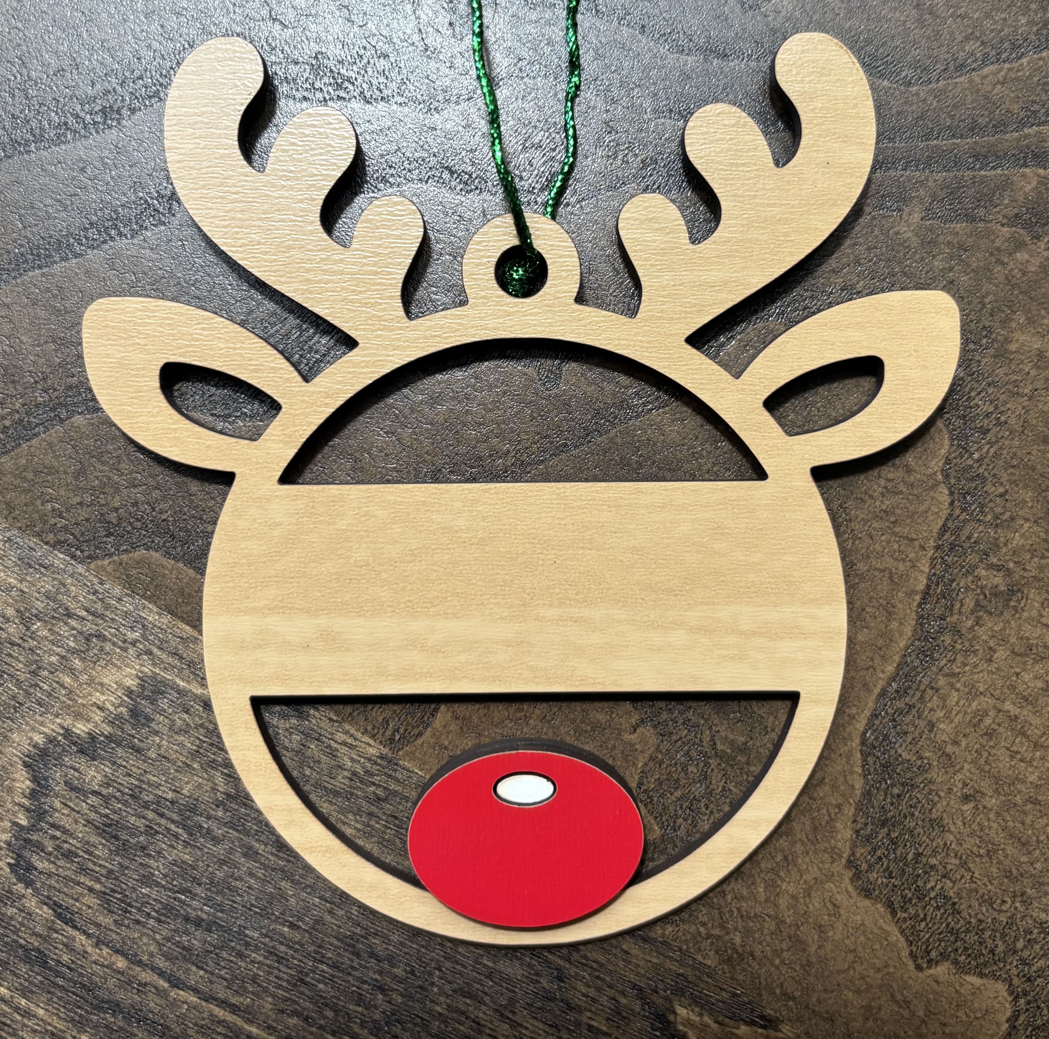 Blank Reindeer Ornaments